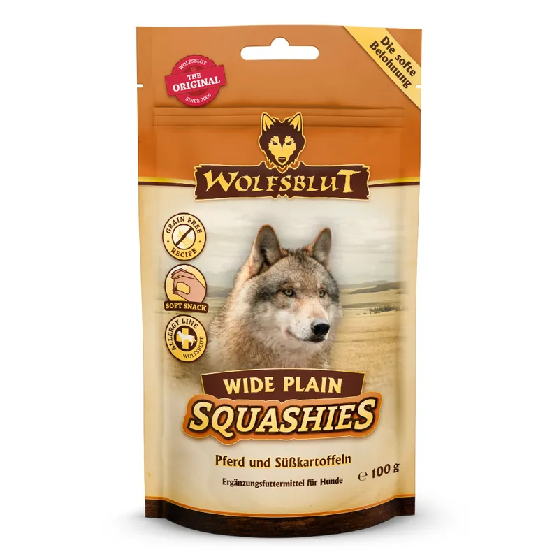 Knallerangebot WOLFSBLUT Snack Squashies Wide Plain 100 g